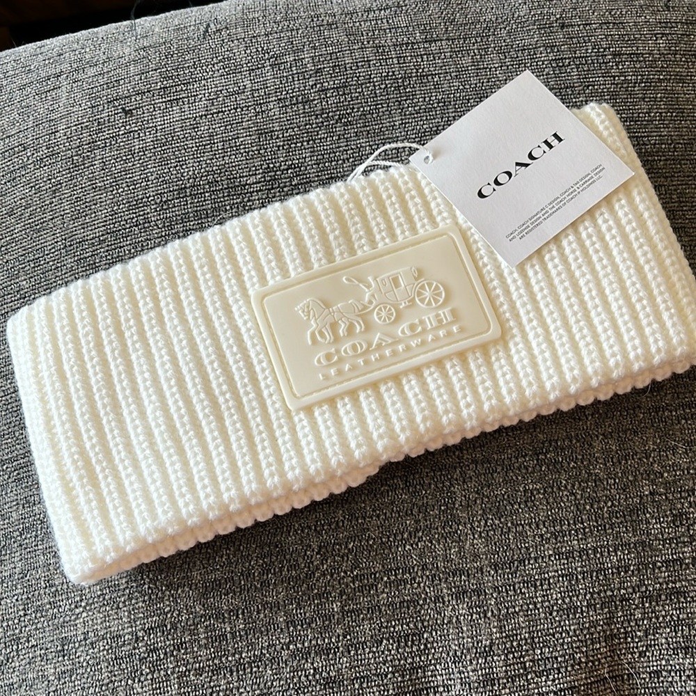 Coach Logo Headband
